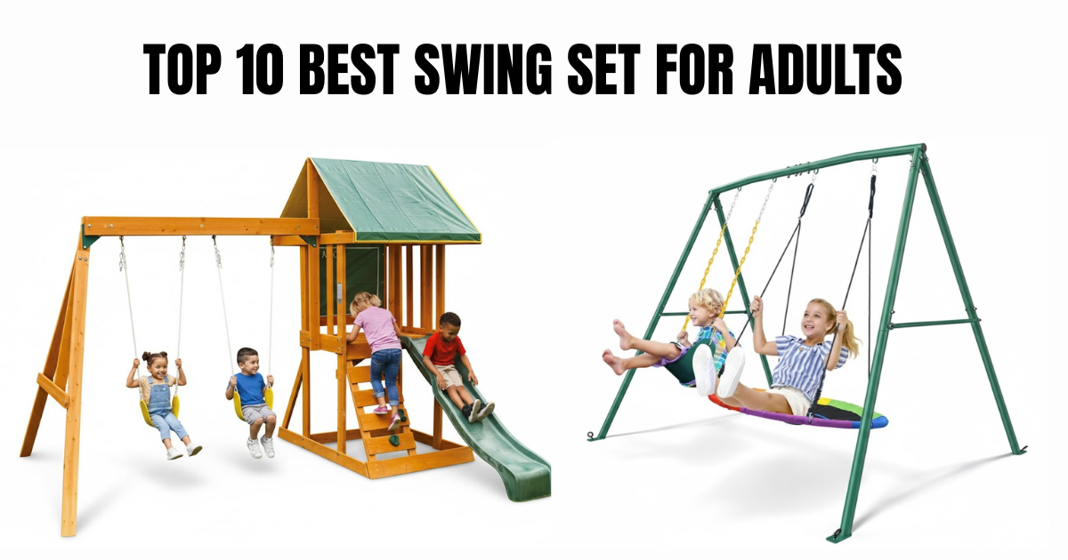 The 10 Best Swing Sets of 2026