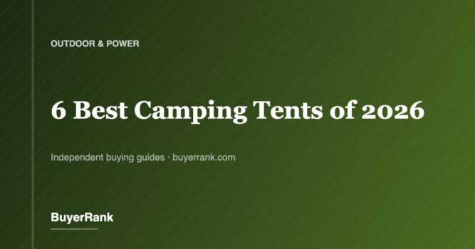 The 6 Best Camping Tents of 2026