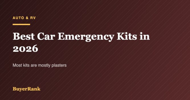 Best Car Emergency Kits in 2026: What Actually Goes Wrong, and What to Build Instead