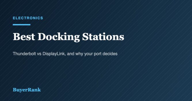 Best Docking Stations in 2026: Thunderbolt vs DisplayLink Explained