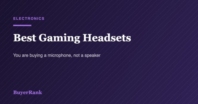 Best Gaming Headsets in 2026: 6 Picks Chosen on the Microphone