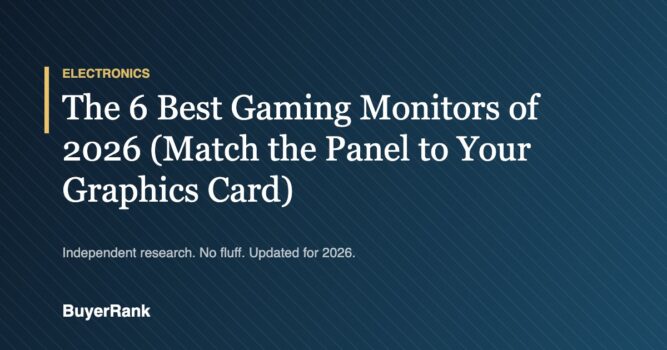 The 6 Best Gaming Monitors of 2026 (Match the Panel to Your Graphics Card)