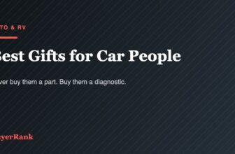 The Best Gifts for Car People in 2026: Never Buy Them a Part