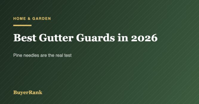 Best Gutter Guards in 2026: Micro-Mesh vs Screens, and Why No Guard Is Maintenance-Free