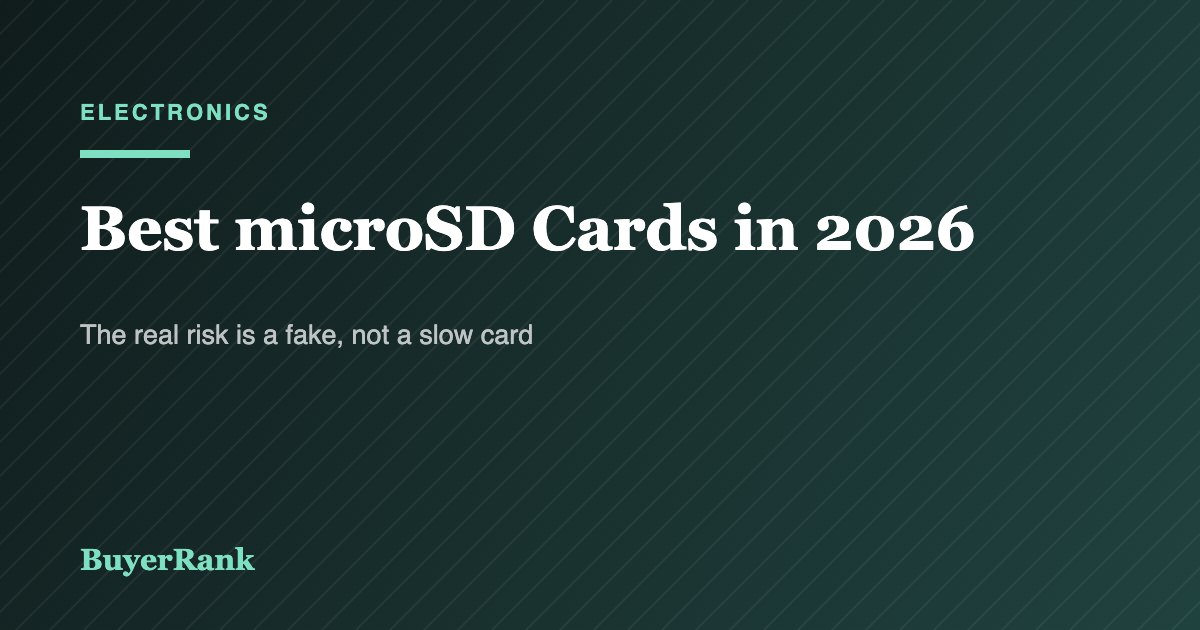 Best microSD Cards: Fakes, V-Ratings, and Why Dash Cams Need a Different Card