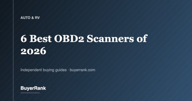 The 6 Best OBD2 Scanners of 2026