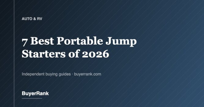 The 7 Best Portable Jump Starters of 2026