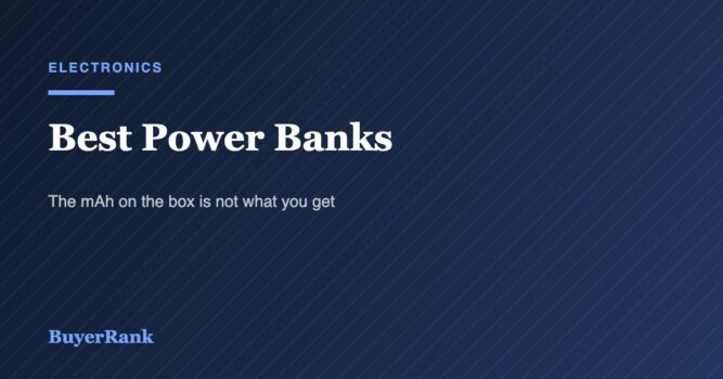 Best Power Banks in 2026: Why the mAh Number Lies