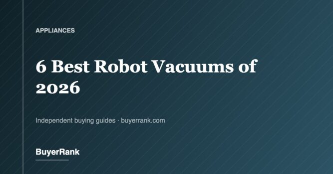 The 6 Best Robot Vacuums of 2026
