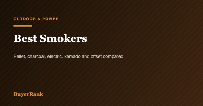 Best Smokers in 2026: Pellet, Charcoal, Electric and Kamado Compared