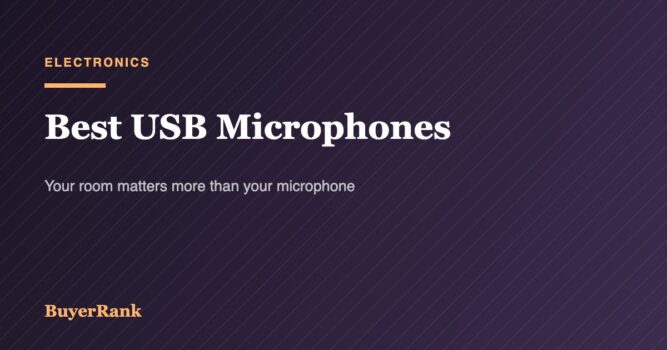 Best USB Microphones in 2026: Why Dynamic Beats Condenser at Home