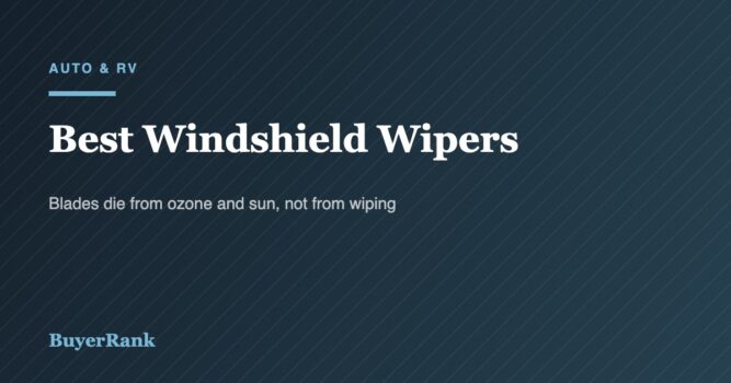Best Windshield Wipers in 2026: 6 Picks and When to Replace Them