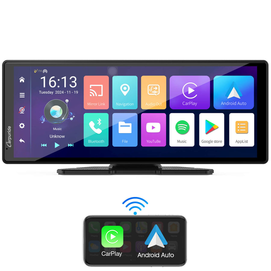 Carpuride W903 Plus portable wireless car stereo