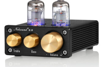 Nobsound NS-10P mini vacuum tube stereo preamplifier