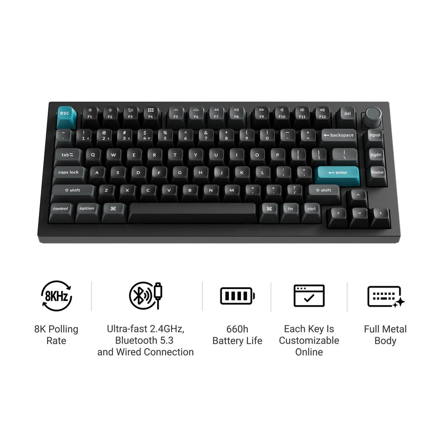 Keychron Q1 Ultra full metal 75 percent custom mechanical keyboard