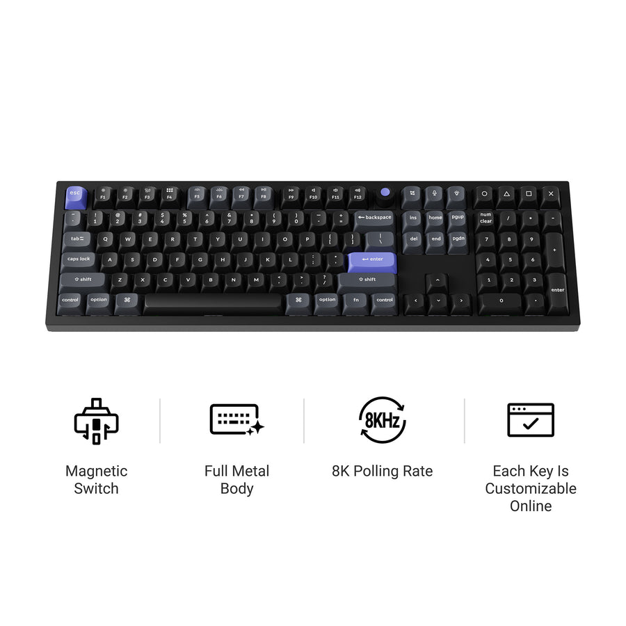 Keychron Q6 HE full size magnetic switch gaming keyboard