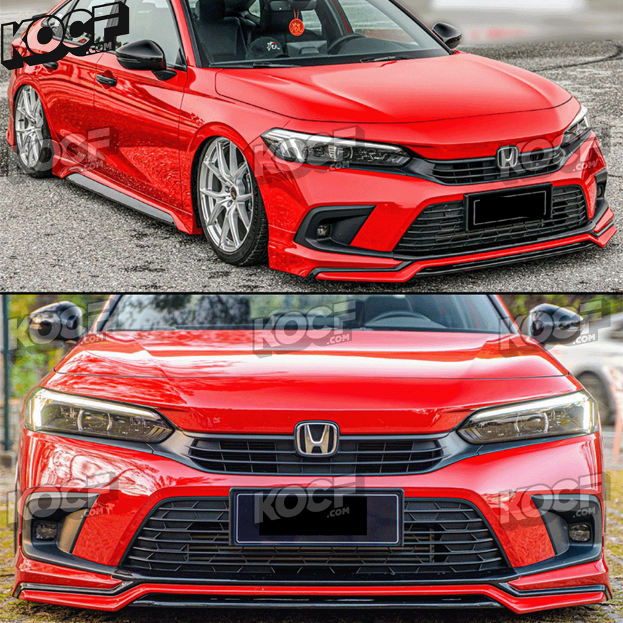 Yofer V2 front lip for 11th gen Honda Civic