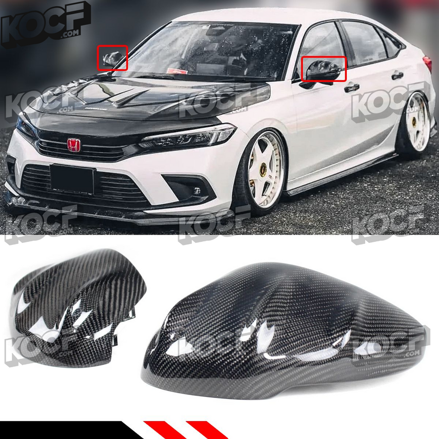 Mirror covers for 11th gen Honda Civic