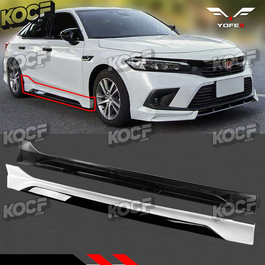 Side skirts for 11th gen Honda Civic sedan