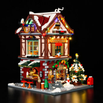 Lumibricks Christmas Pub festive LED brick set