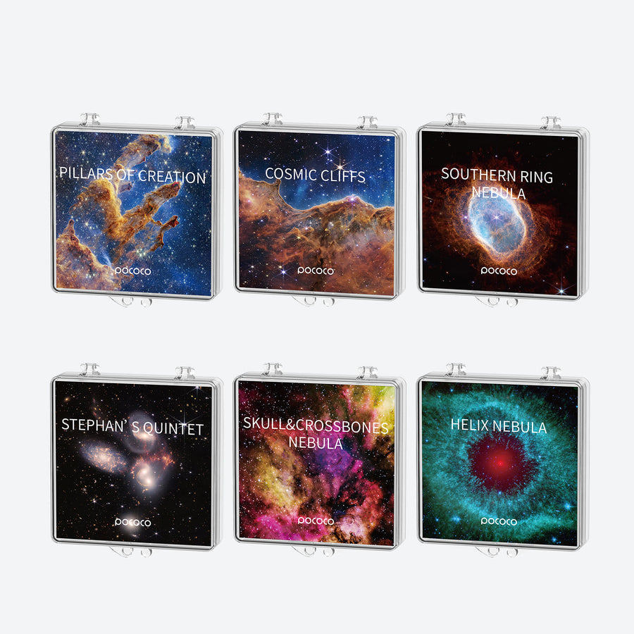 Fixed Star and Nebula galaxy projector disc set