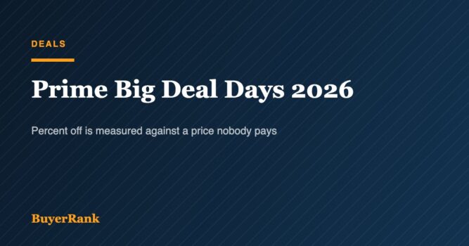 Prime Big Deal Days 2026 (Oct 6-7): What Is Actually Worth Buying, and What to Skip